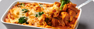 Homepride Salmon & Broccoli Pasta Bake