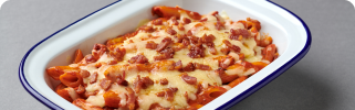 Homepride Bacon & Tomato Pasta Bake