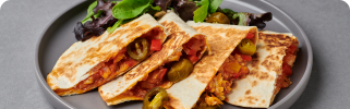 Loyd Grossman Chicken & Cheese Quesadillas