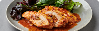 Loyd Grossman Mixed Pepper Stuffed Chicken