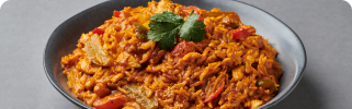 Sharwood’s Mixed Pepper & Chicken Biryani